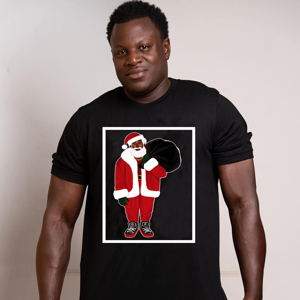 Adult Unisex Ken, The Black Santa Shirt – Mah Melanin Adult Unisex Ken, The Black Santa Shirt – Mah Melanin