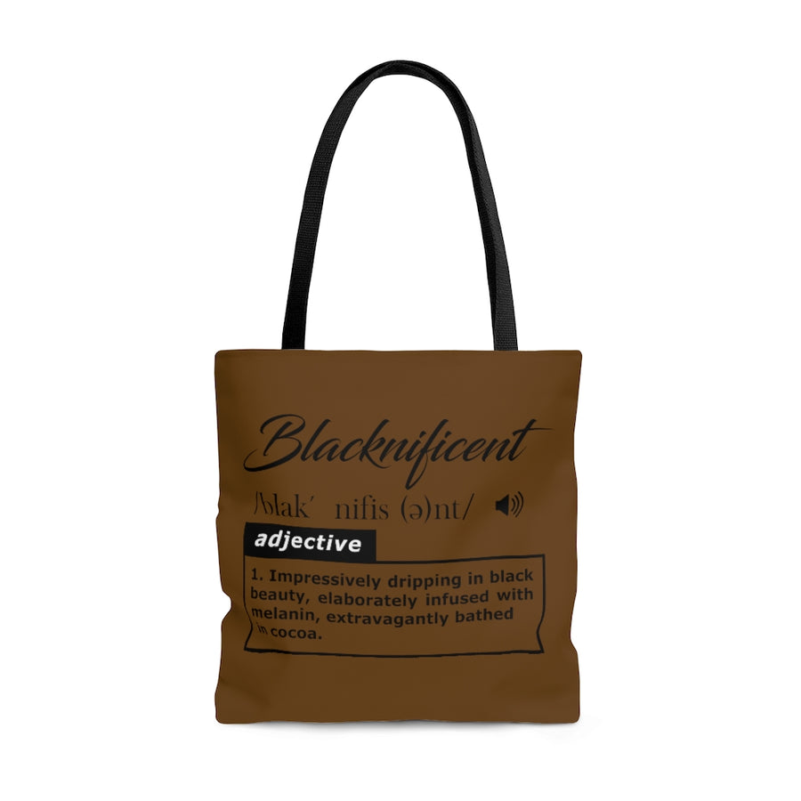 Blacknificient Tote Bag (Mocha)