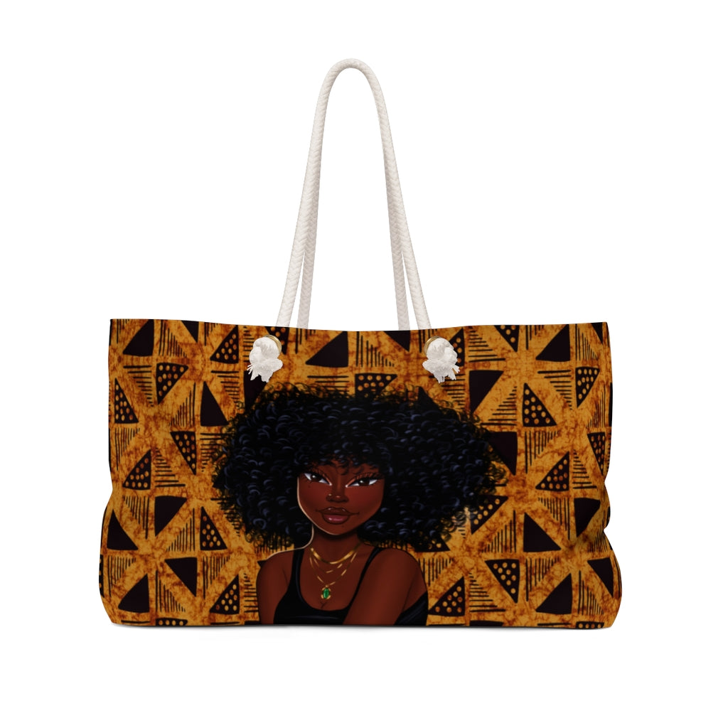 Tribal Weekender Bag Featuring Essence