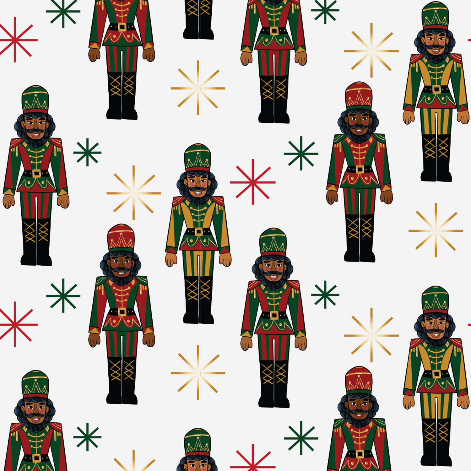 Harmony & Cheer African American Gift Wrap