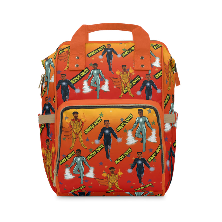 Heroes Unite Boys Multifunctional Diaper Backpack