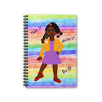 Magical African American Spiral Notebook - Featuring Syreniti
