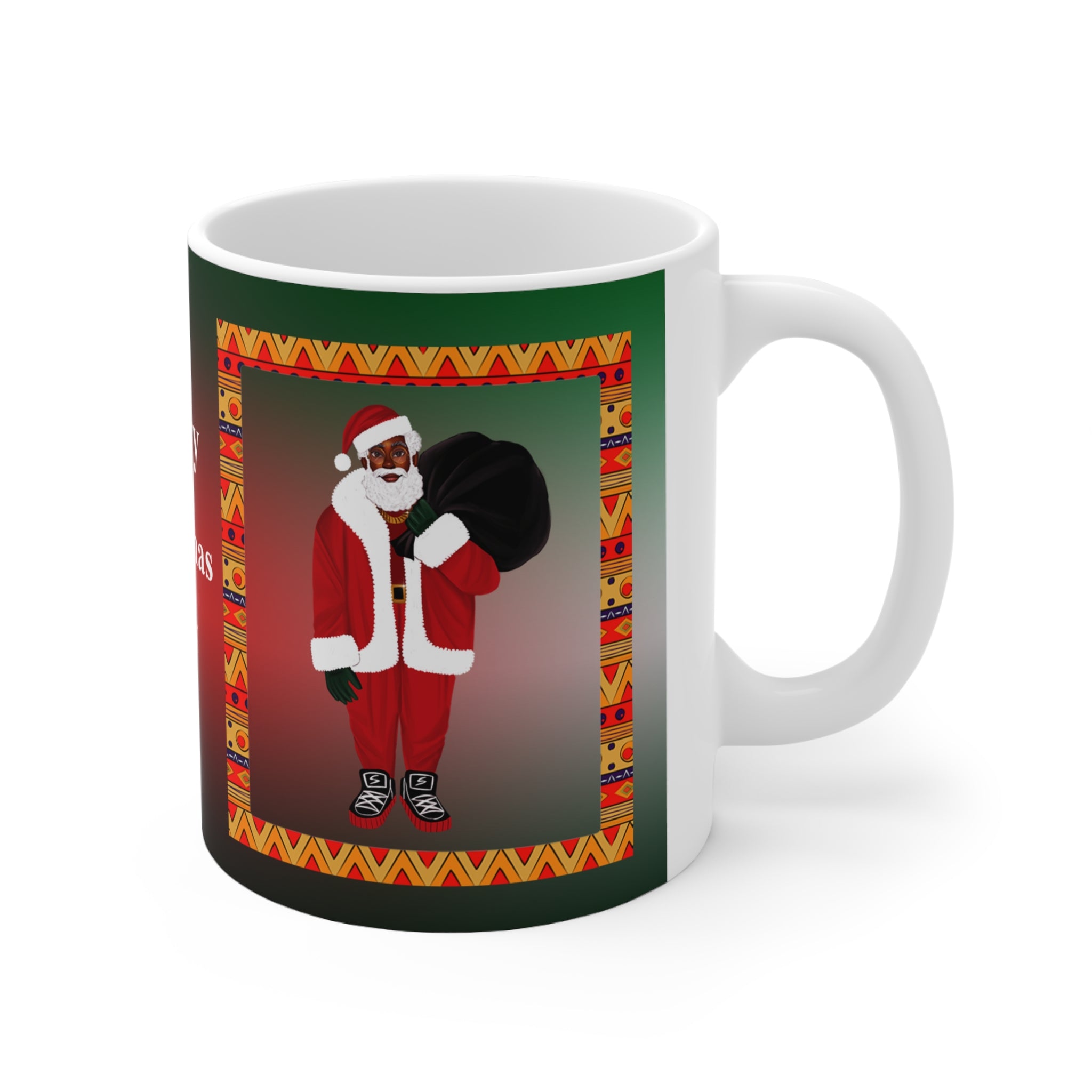 Ken, The Black Santa Mug