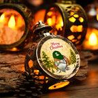 Candy Cane Gnomie Keepsake Glow Lantern