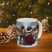 Melanin Holiday Vibes - Santa & Mrs. Claus Mug