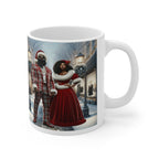 Melanin Holiday Vibes - Santa & Mrs. Claus Mug
