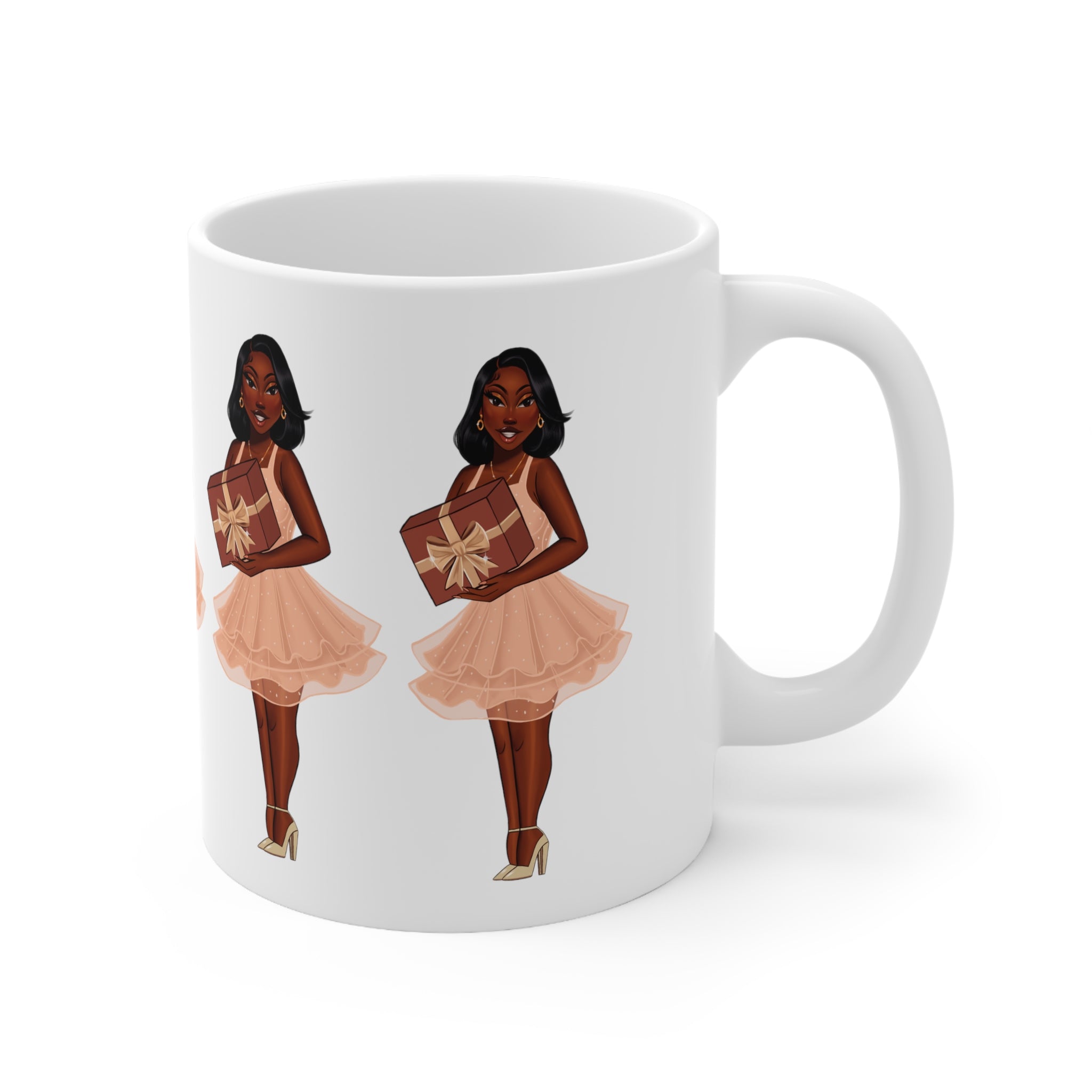 Melanin Queen Ceramic Mug 11oz