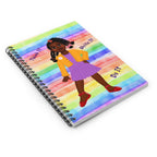 Magical African American Spiral Notebook - Featuring Syreniti
