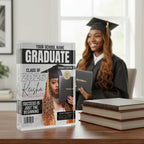 Custom Graduation Acrylic Photo Block – Keepsake Edition
