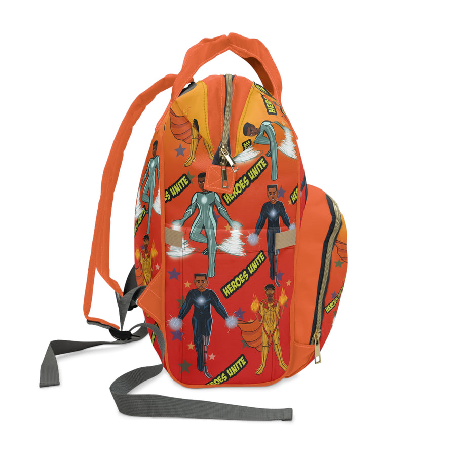 Heroes Unite Boys Multifunctional Diaper Backpack