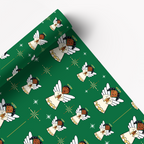 Christmas Angels Gift Wrap