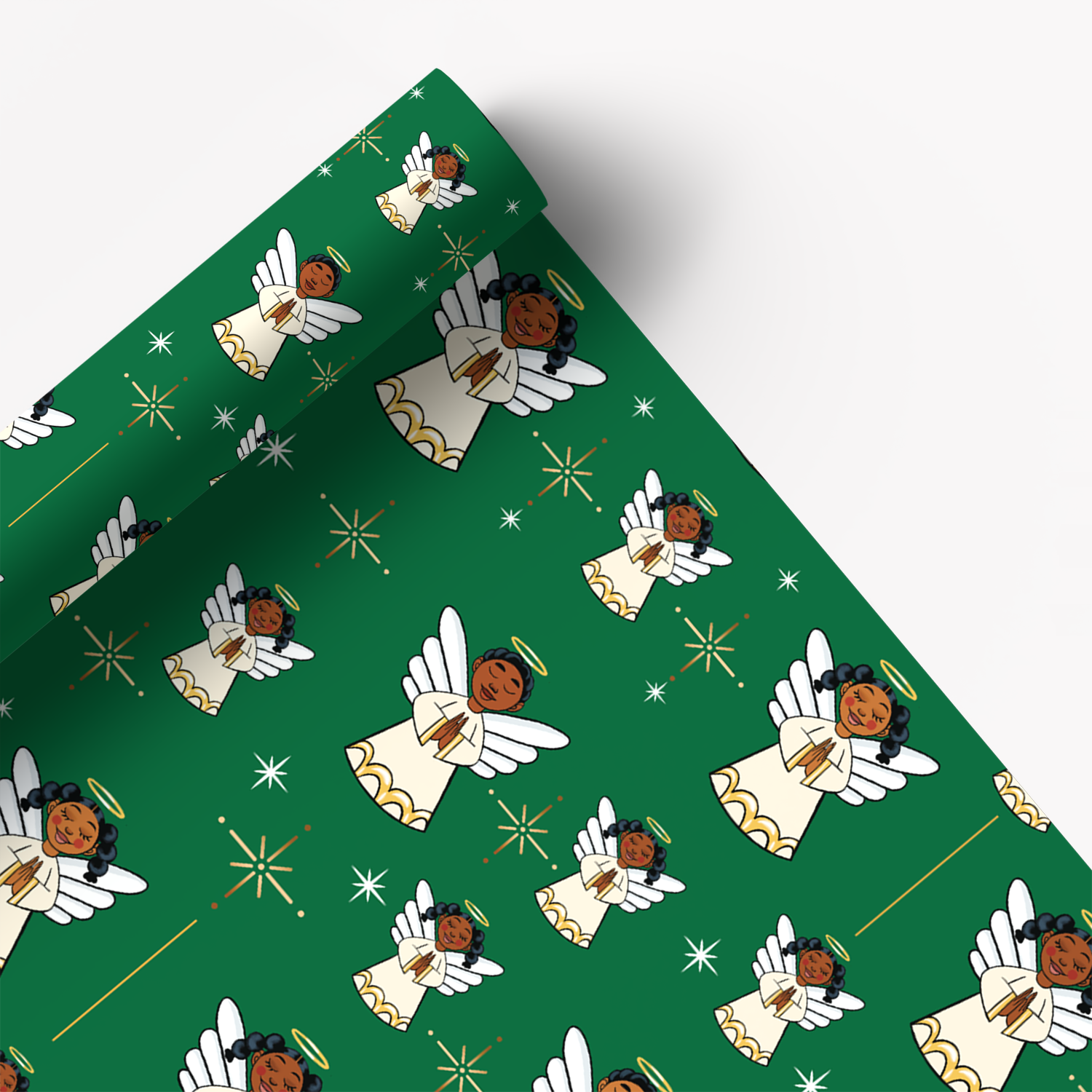 Christmas Angels Gift Wrap