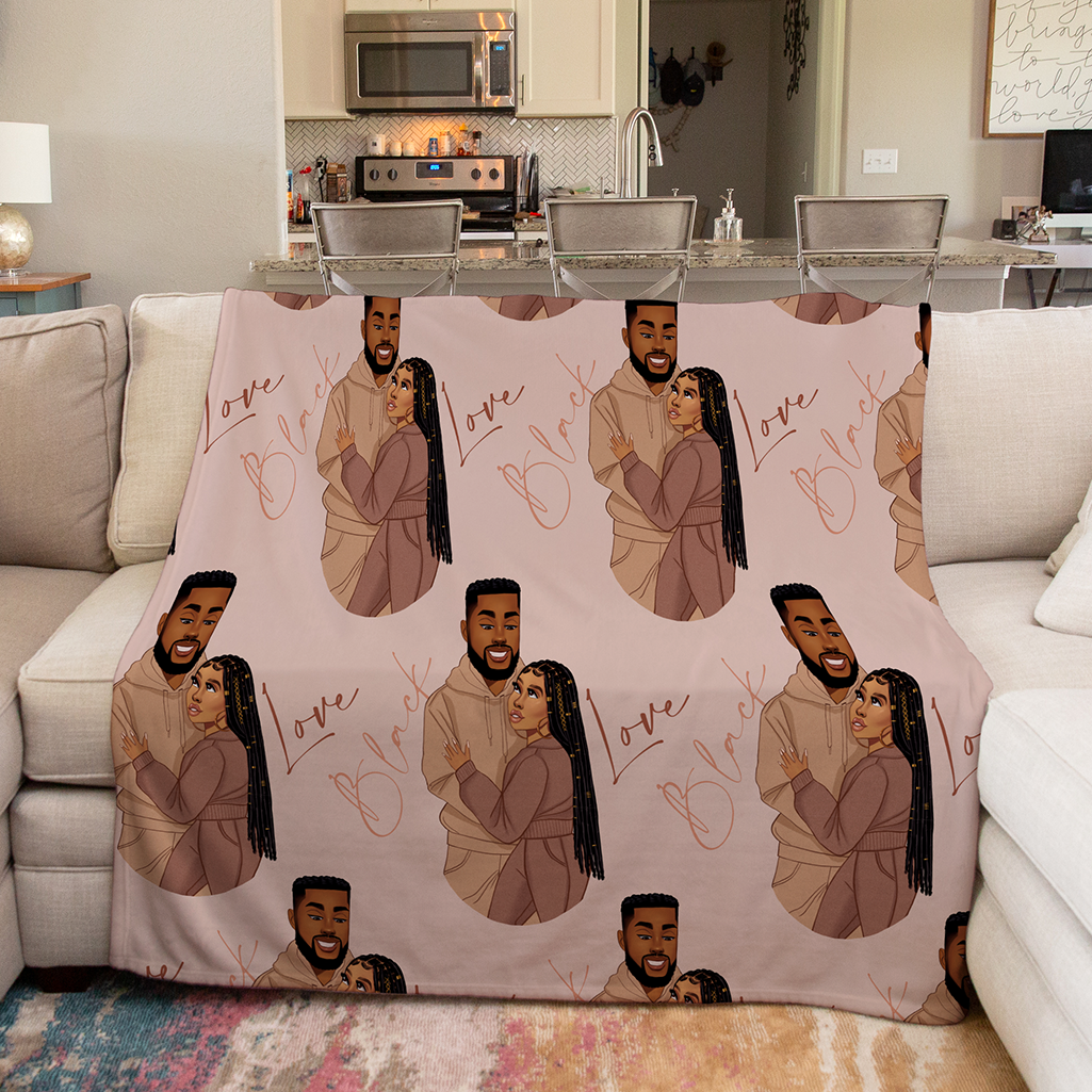 Love Wins Velveteen Blanket