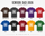 Senior Dad Varsity Tee – Class of 2026