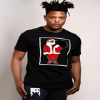 Adult Unisex Ken, The Black Santa Shirt (3XL to 5XL)