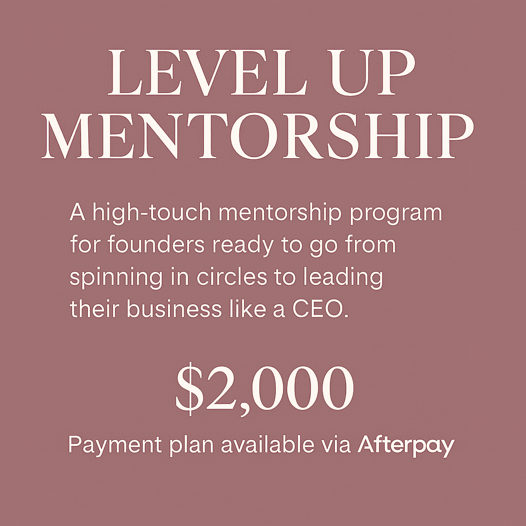 Level Up Mentorship
