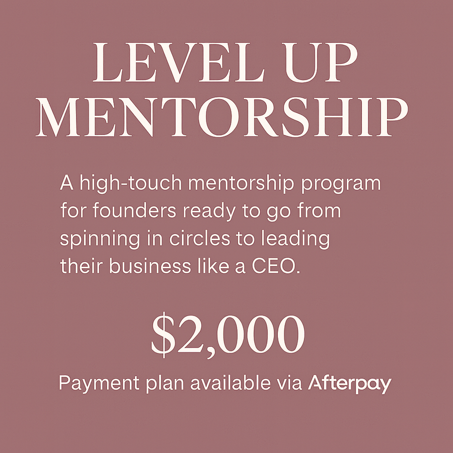 Level Up Mentorship