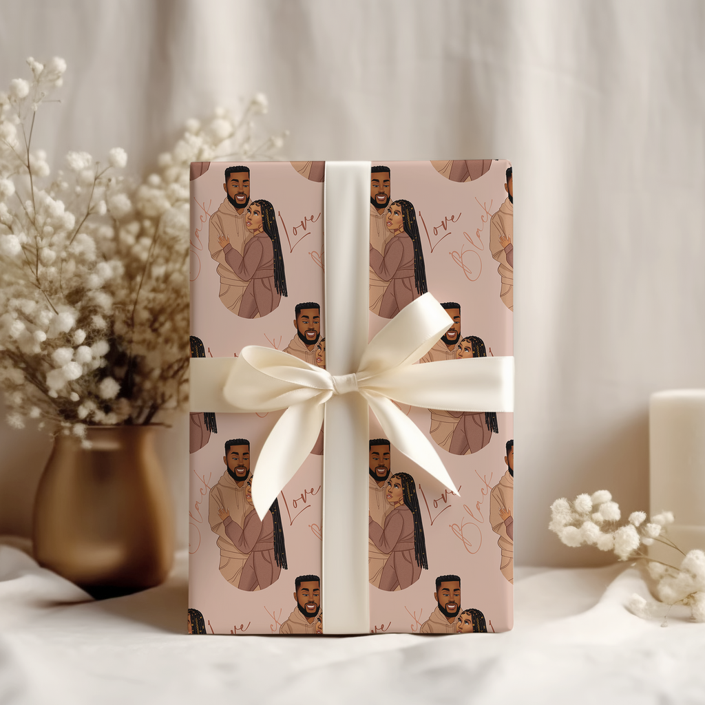 Together Always Premium Single Roll Wrapping Paper