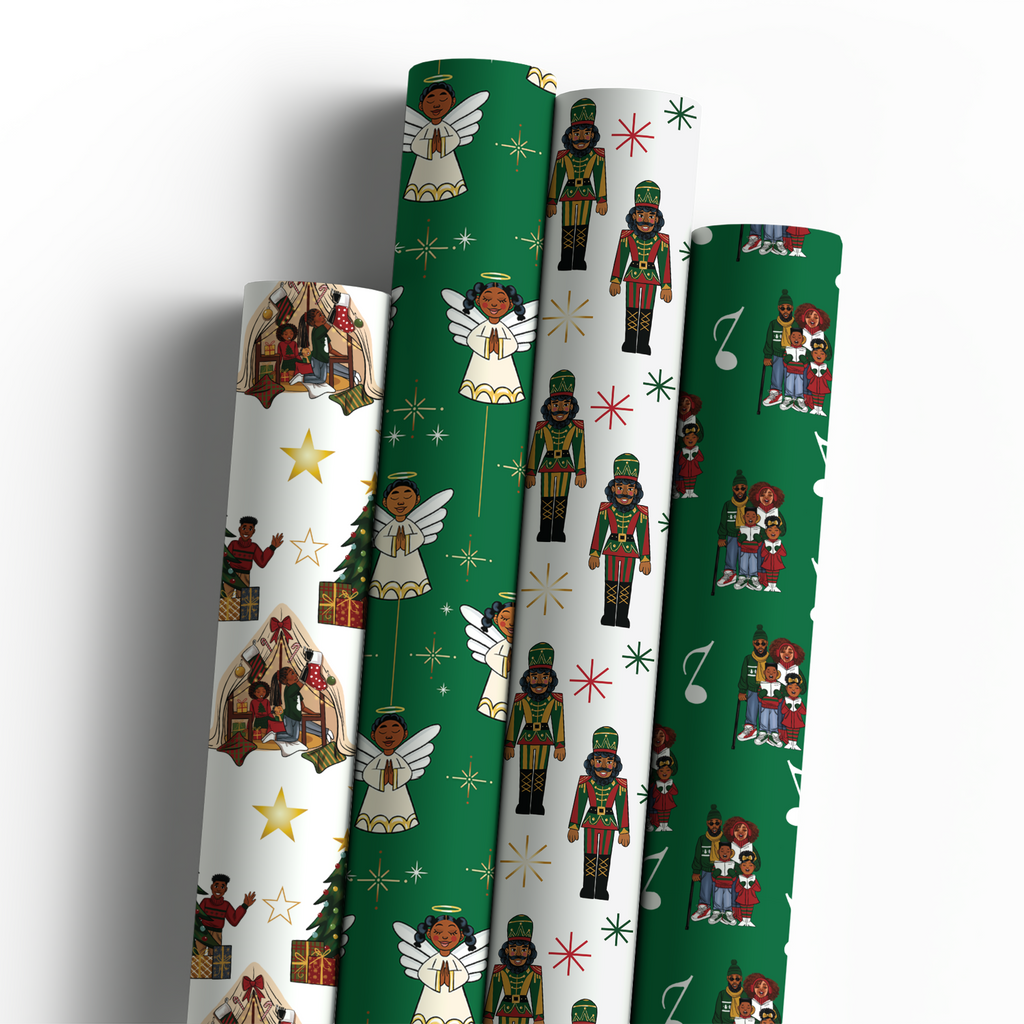 Harmony & Cheer African American Gift Wrap