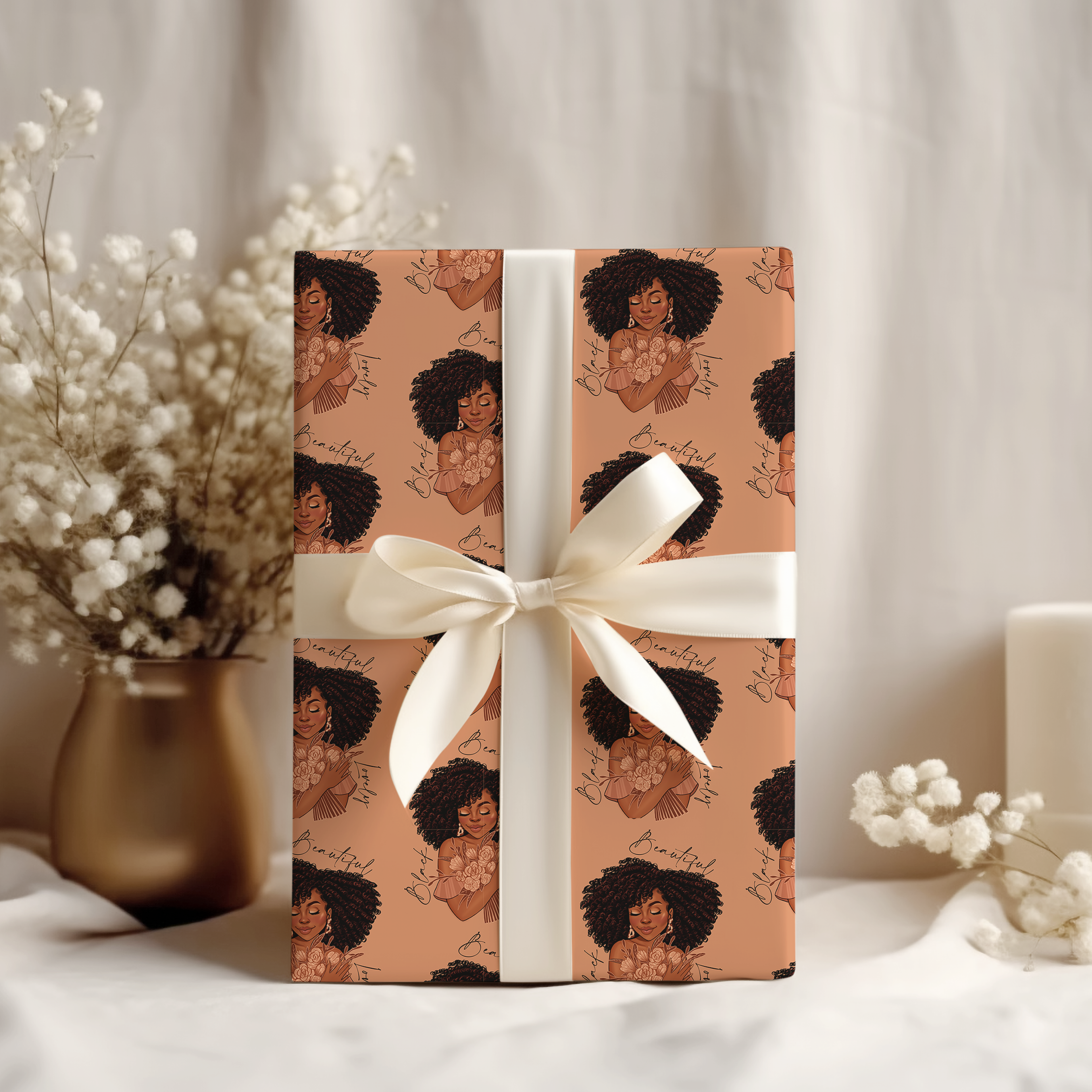 Lovely Moments Premium Single Roll Wrapping Paper