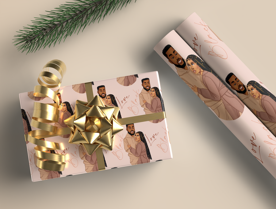 Beautiful Occasions African American Giftwrap