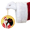 Ken, The Black Santa Ceramic Christmas Ornament
