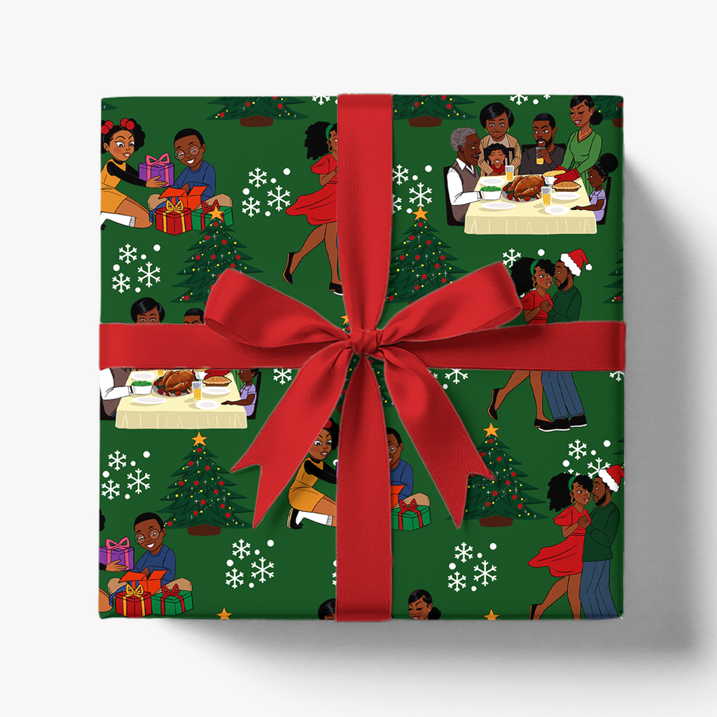 Home For The Holidays Gift Wrap