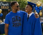 2026 Graduate Proud Dad Tee