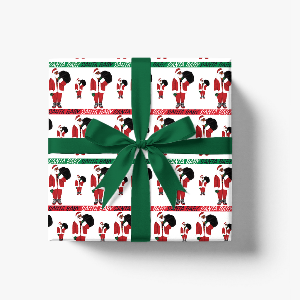 Santa Baby Gift Wrap