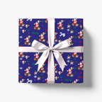 Santa and His Gs Gift Wrap