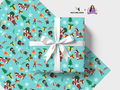 Mah Melanin x Learning with Ms. Houston Holiday Gift Wrap Collaboration