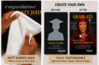 The Cap & Gown Keepsake Blanket - Female