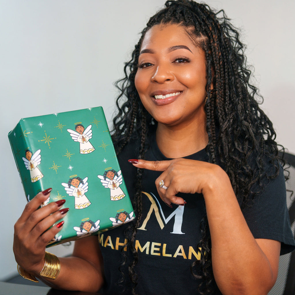 Christmas Angels Gift Wrap