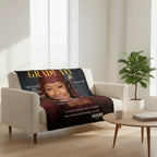 The Cap & Gown Keepsake Blanket - Female
