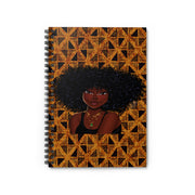 African American Tribal Spiral Notebook - Featuring Essence