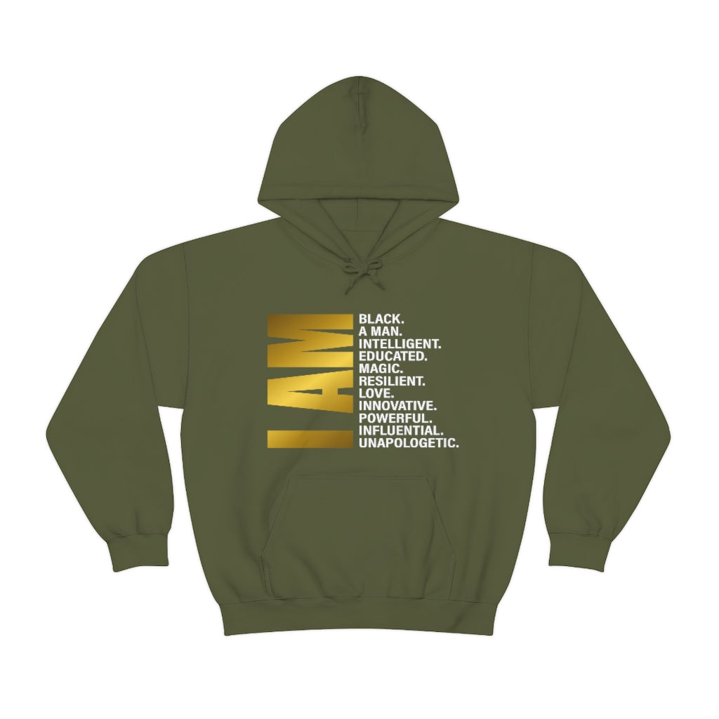 Adult Unisex Resilient Man Hoodie
