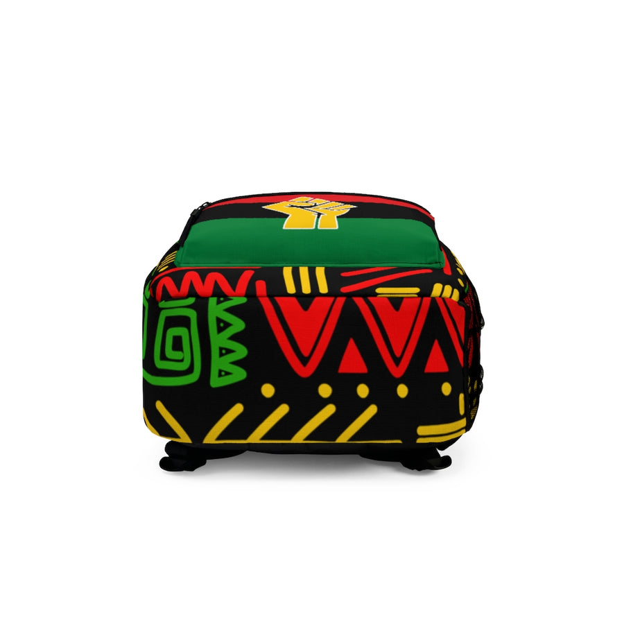 Power & Pride Yellow Fist Cultural Backpack