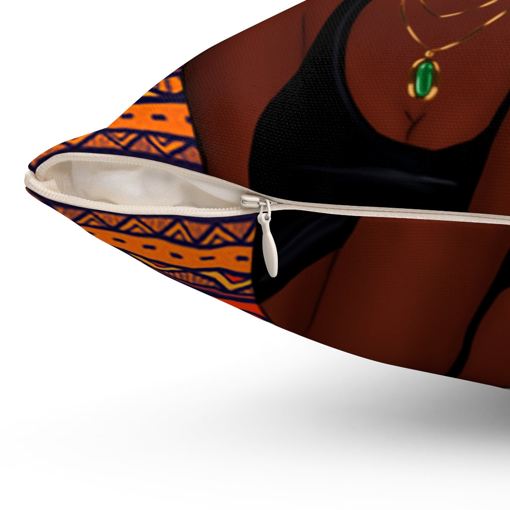 African American Decorative Pillow