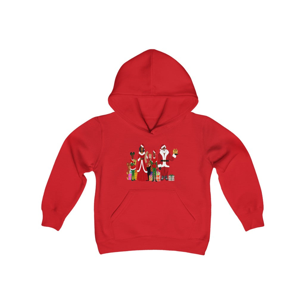 Youth Unisex Santa's Crew Hoodie (S-XL)