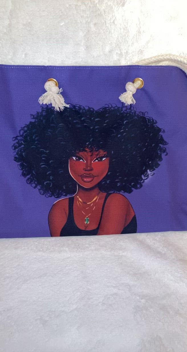 Weekender Bag Deep Purple Featuring Essence