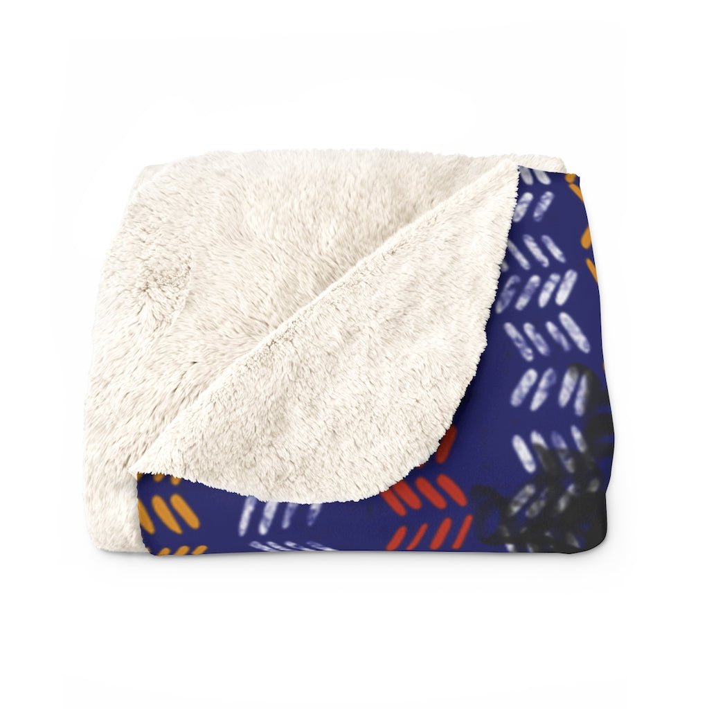 Royalty Sherpa Fleece Blanket Featuring Essence