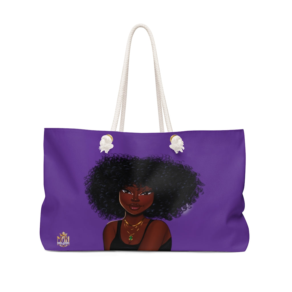 Weekender Bag Deep Purple Featuring Essence