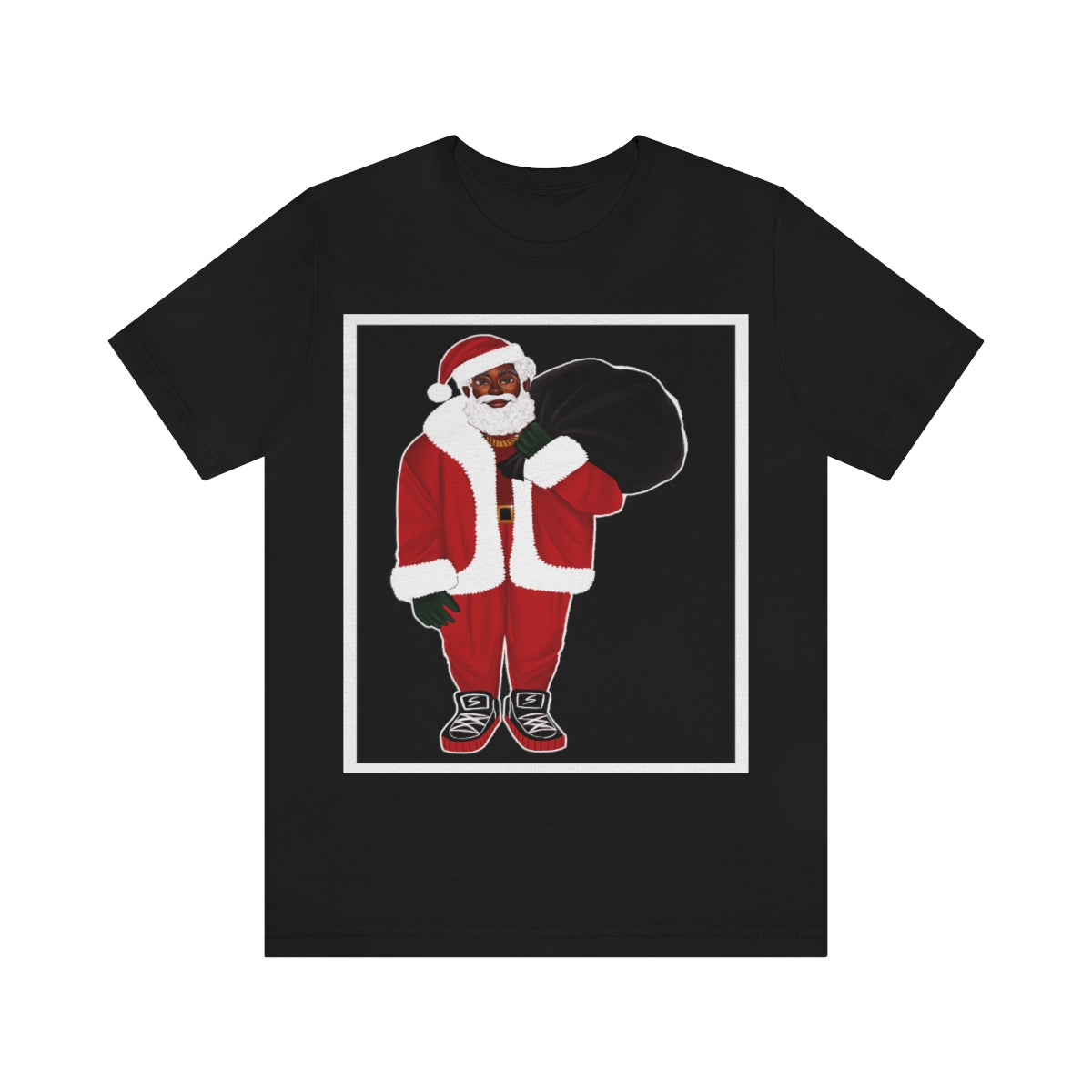 Adult Unisex Ken, The Black Santa Shirt