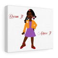 African American Canvas Art Featuring Syreniti (Red)