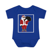 Infant Ken, The Black Santa Rib Bodysuit