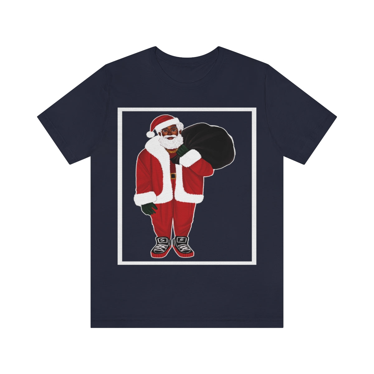 Adult Unisex Ken, The Black Santa Shirt