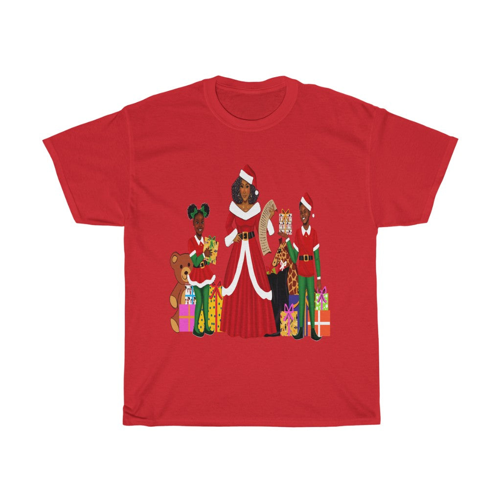 Adult Unisex Holiday Magic Tee – Mah Melanin