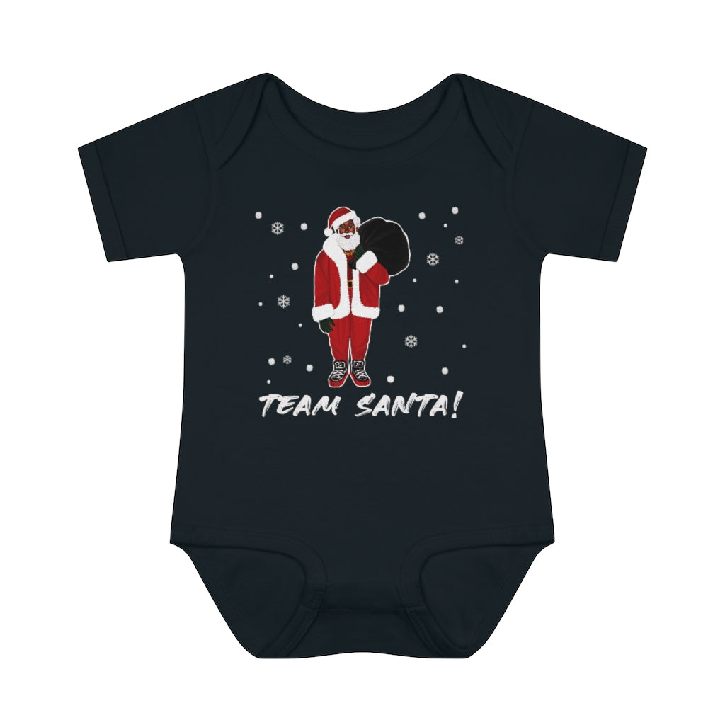 Infant Team Santa Rib Bodysuit (NB-12M)