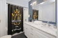 Mah Melanin is Cultural Shower Curtain