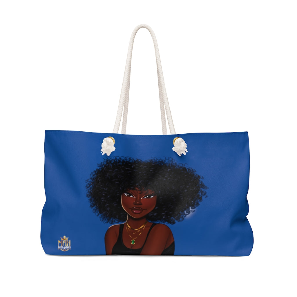 Weekender Bag Deep Blue Featuring Essence